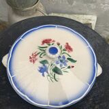 Soup tureen, Elorn model, Digoin and Sarreguemines, France, carnation motifs