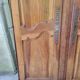Double old wardrobe doors in walnut from around 1900.