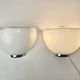 Pair of Onfale Wall Lamps Designed by L. Vistosi for Artemide, Italy, 1990s