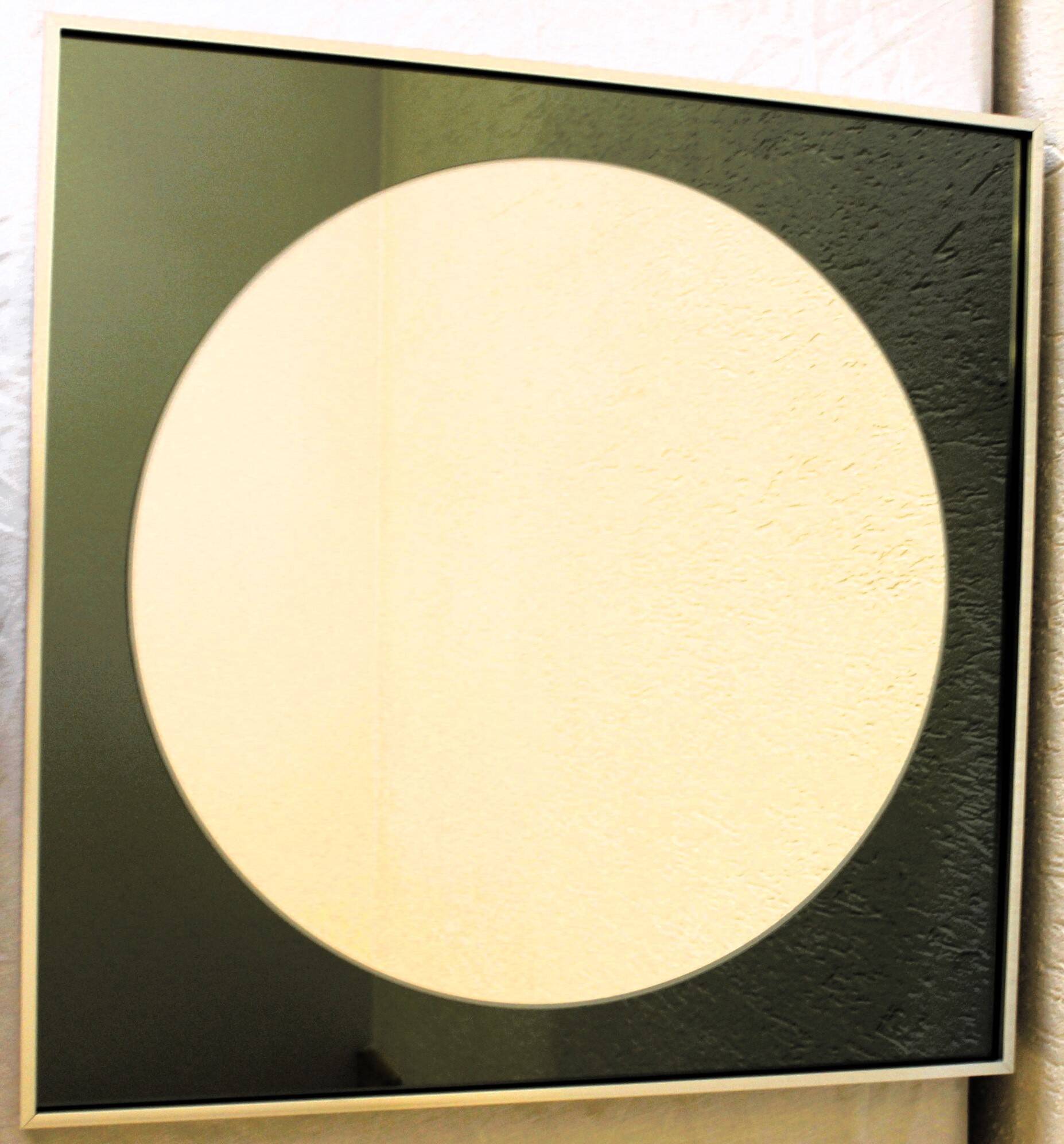 Knitter Duro Two-Tone Glass Mirror 70s