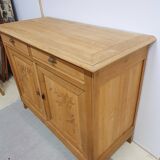 Solid oak Parisian sideboard