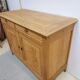 Solid oak Parisian sideboard