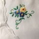 8 hand-embroidered napkins