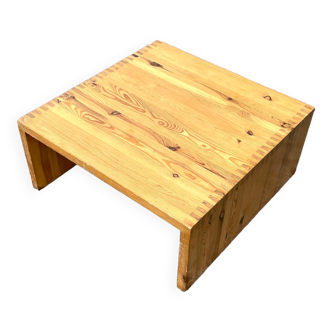 Pine coffee table by Ate van Apeldoorn