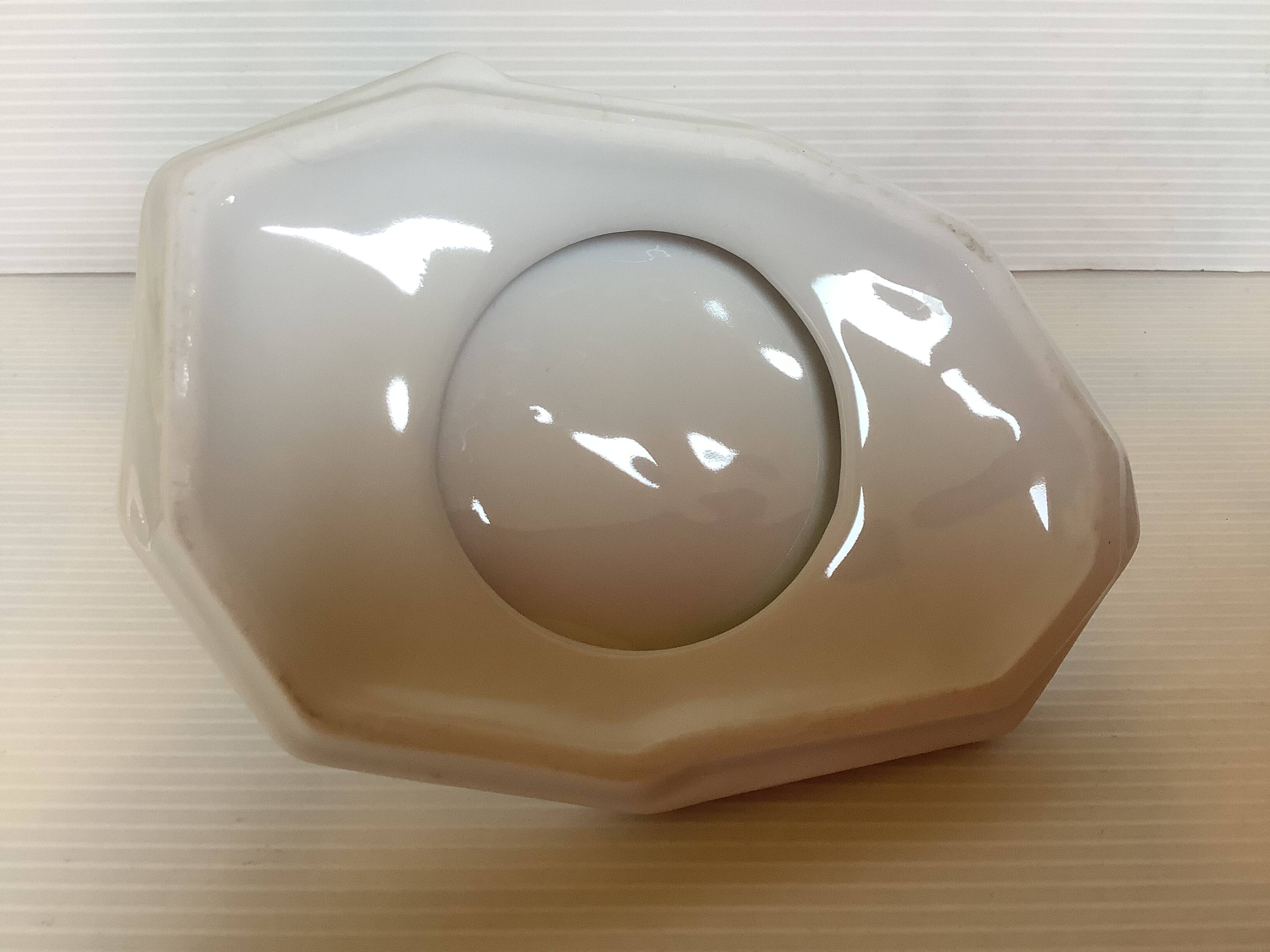 Zoomorphic molded glass paperweight