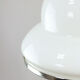 Suspension opaline & chrome