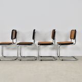 Set of 4 dinning chairs B32 by Marcel Breuer