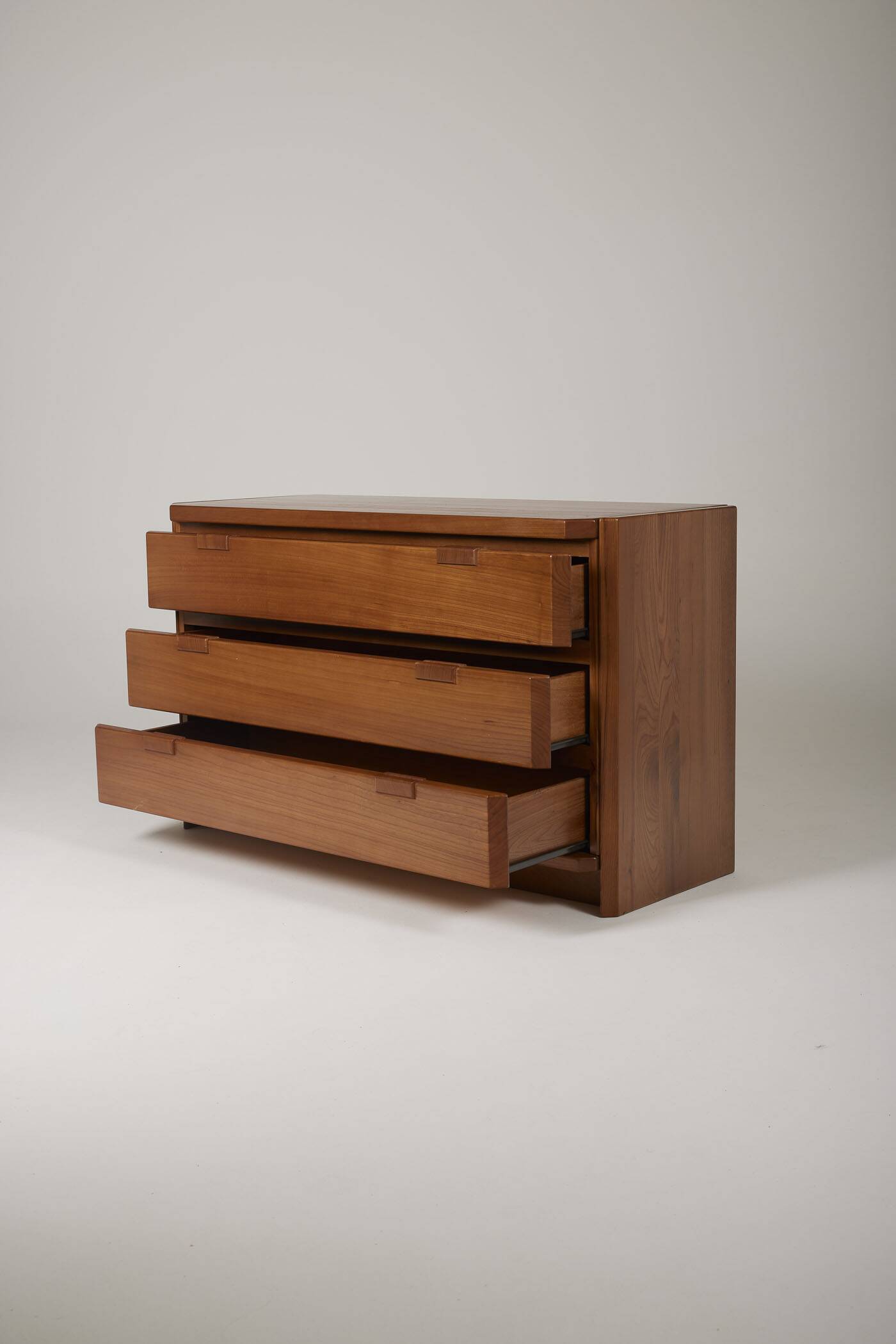 Commode en bois d'orme Luigi Gorgoni