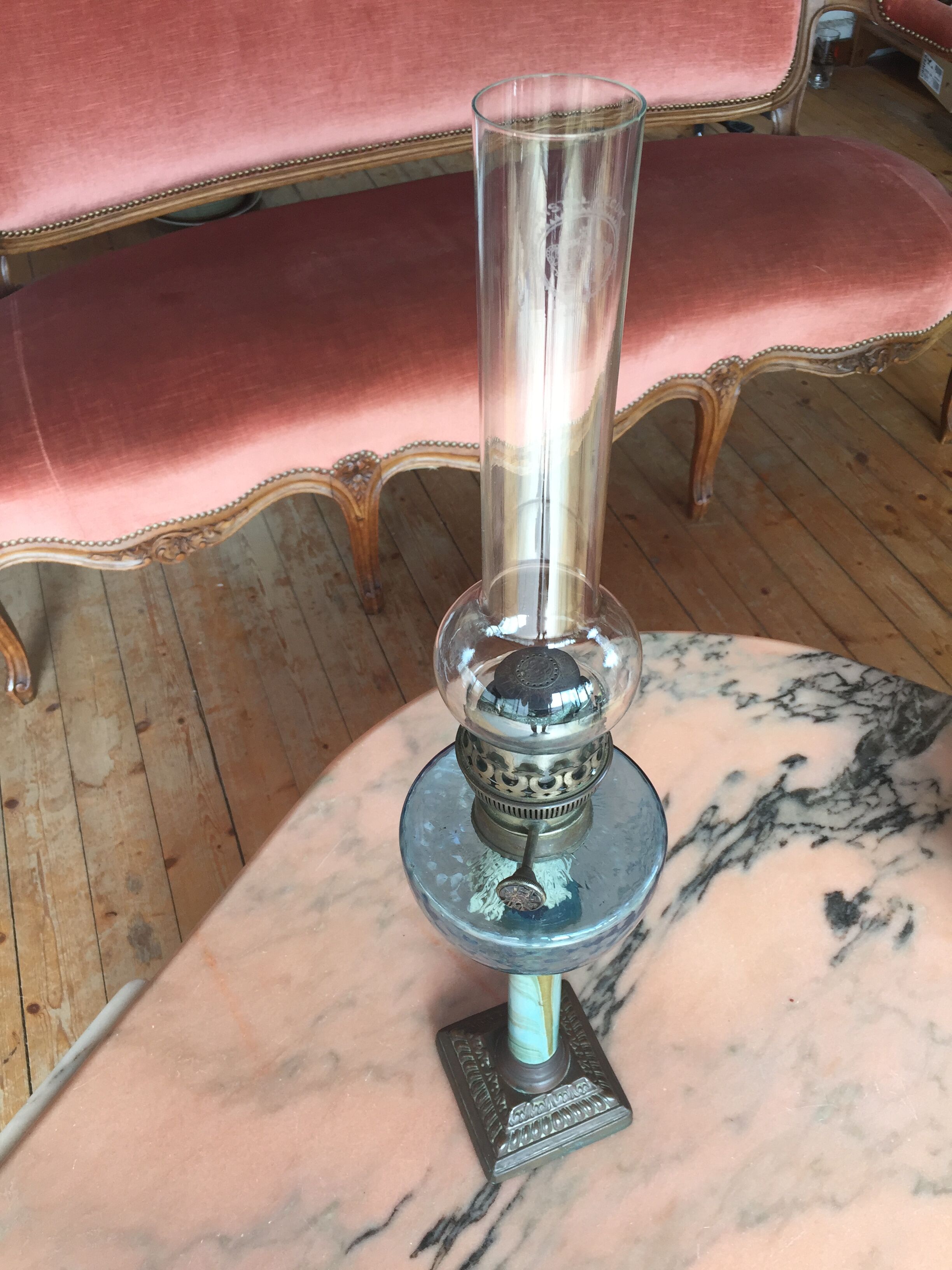 Oil lamp brand Matador Brenner 20''' origin Germany, 1930s