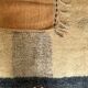 Thick vintage Berber rug, 100% handwoven sheep wool.