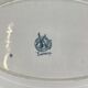 Large oval ironstone dish model "Laurels" by Moulins des Loups - Hamage, 1900