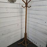 Parrot coat rack in curved wood