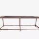 Metal industrial bench