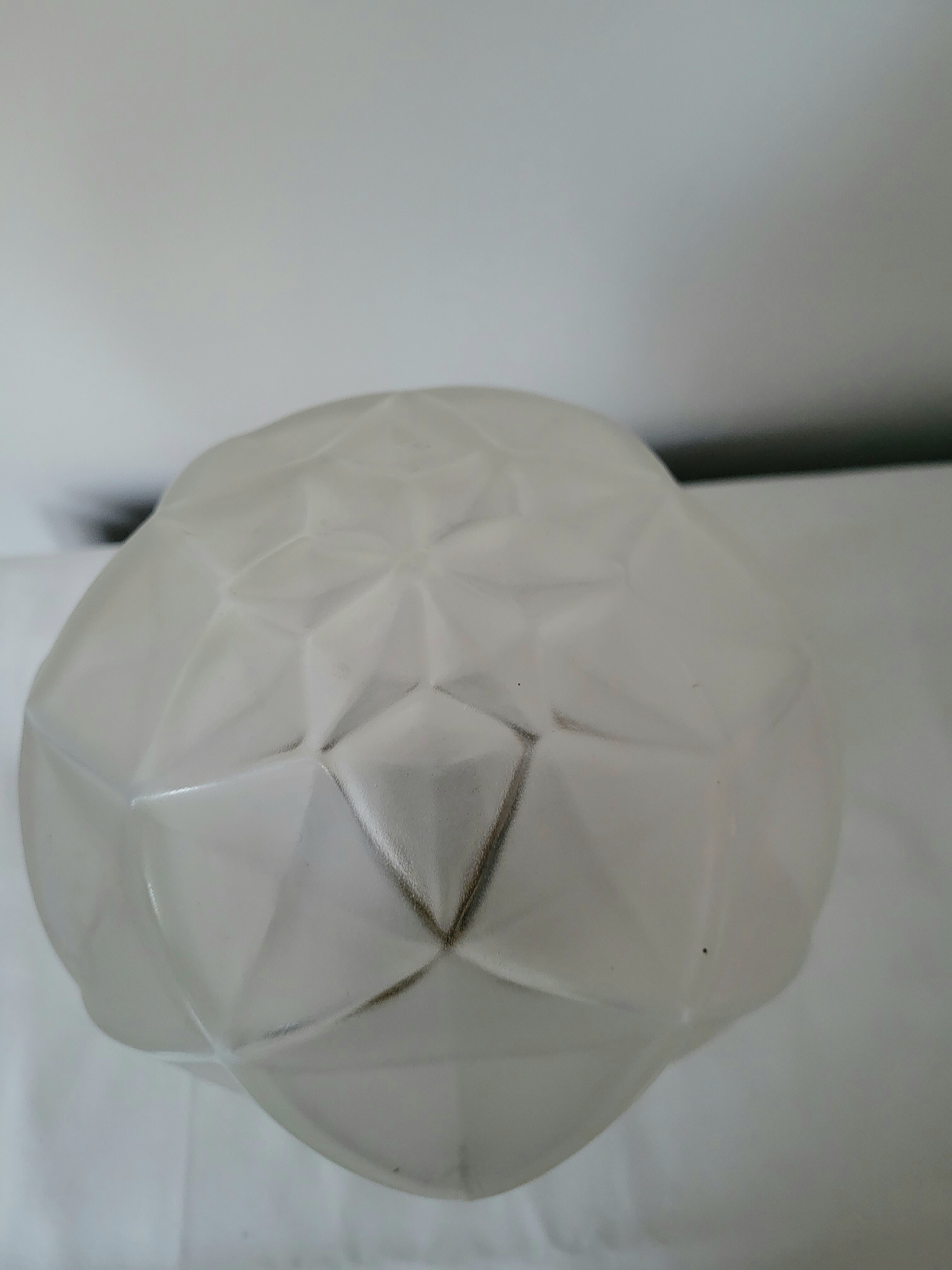 Lampe Art déco en laiton et verre