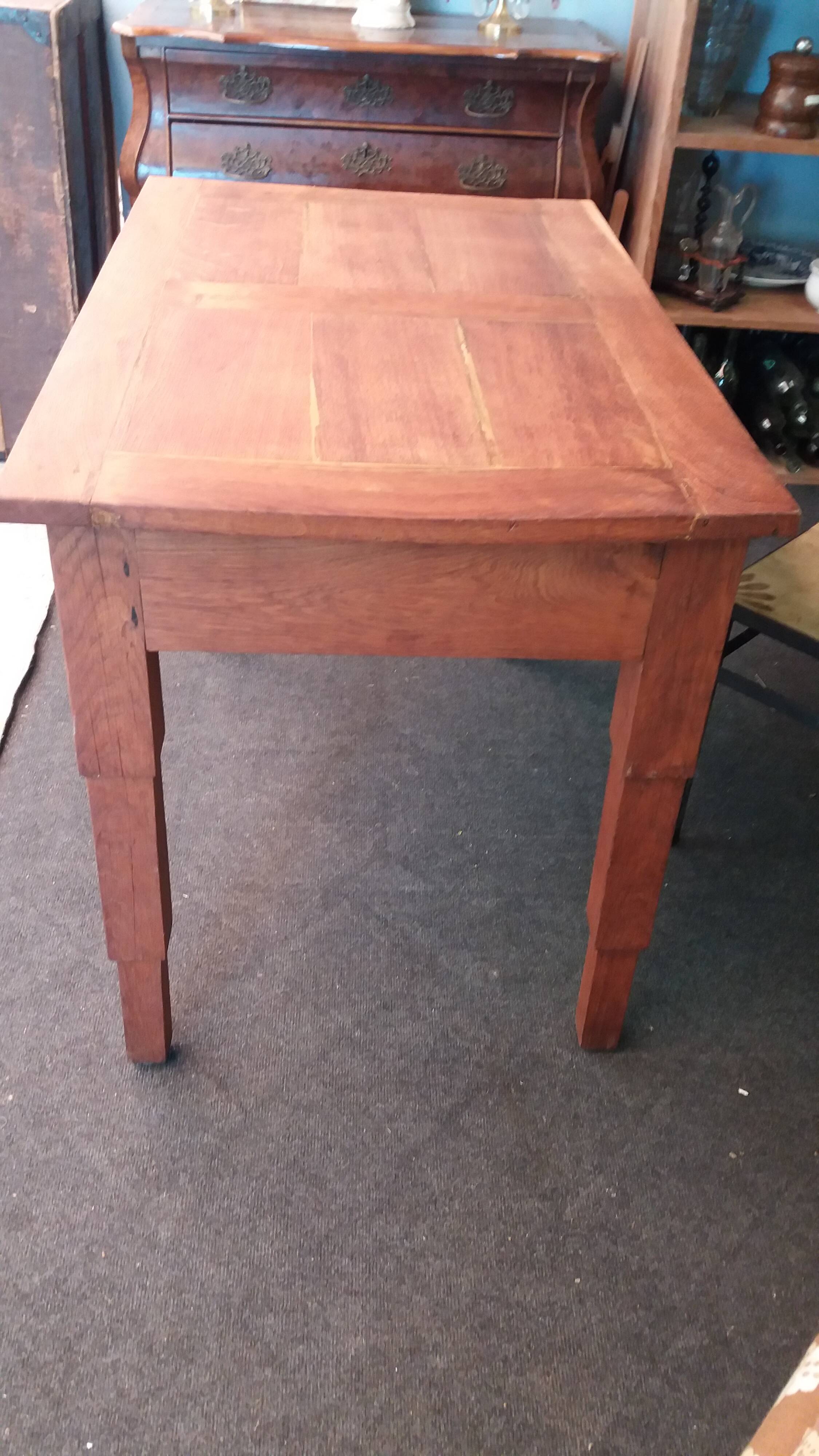 Art Deco desk and armchair