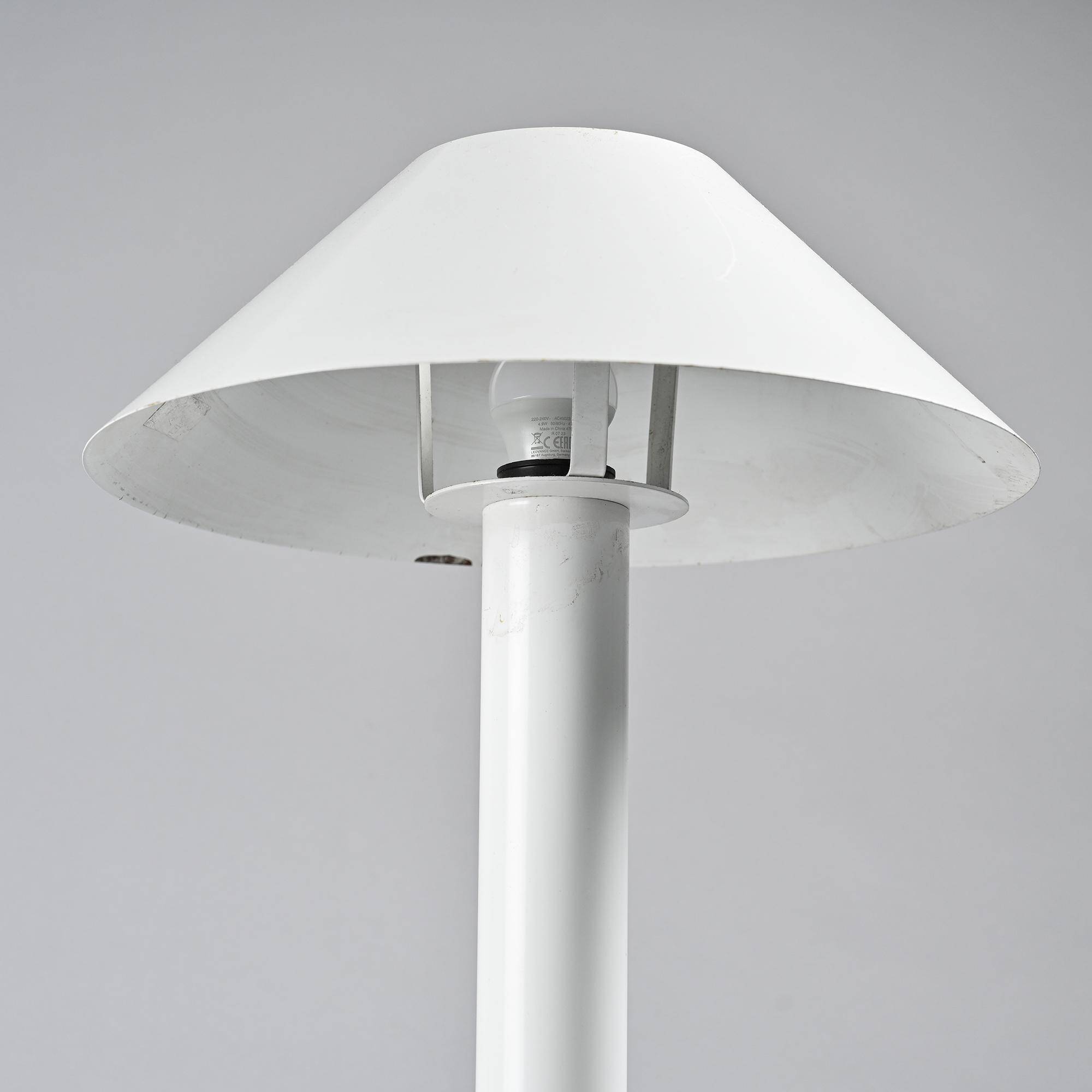 Table lamps by Bent Karlby for Lyfa, circa 1980.