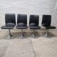 Set of 4 vintage design tulip chairs from the 70s/80s.