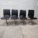 Set of 4 vintage design tulip chairs from the 70s/80s.
