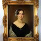 Portrait d'une dame du XIXe siècle