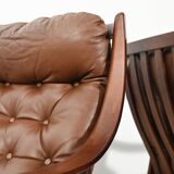 Pair of Danish armchairs by JM Birking