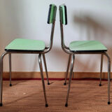 Set of Formica chairs