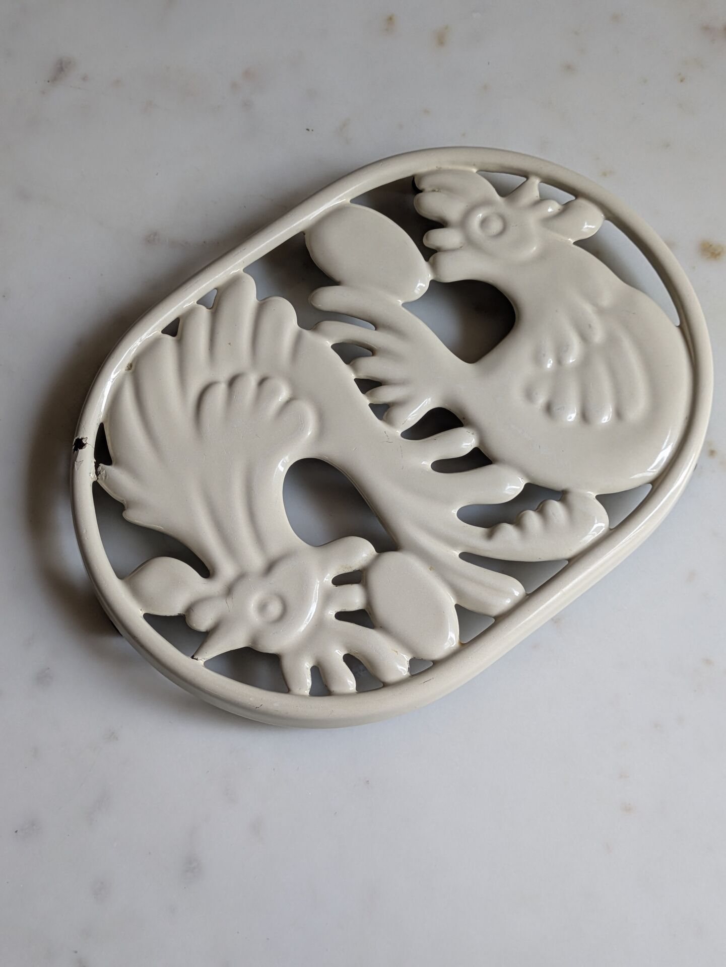 Enamelled cast iron trivet 50/60