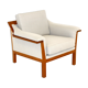 Fauteuil en teck, Suède, 1960