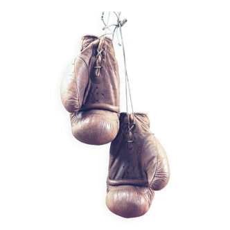 Gants de boxe anglais années 20