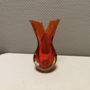 Vase en verre de Murano par Flavio Poli années 1950