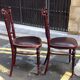 Paire de chaises bistrot 1900