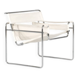 "B3 Wassily" armchair in fabric by Marcel Breuer for Bononia, Italy