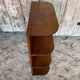 Shelf antique furniture art deco oak wood 1920s 1930s vintage