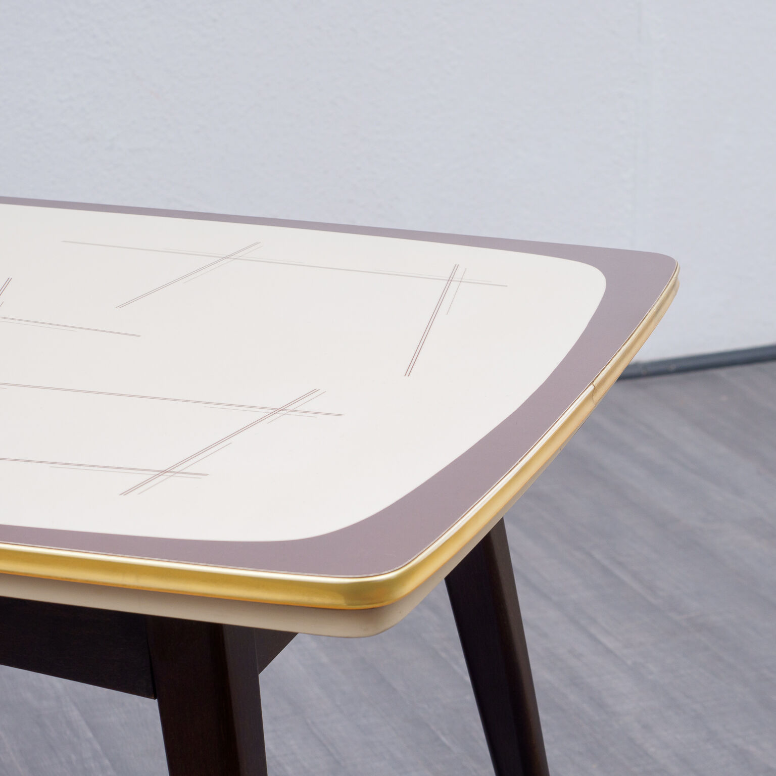 Table high-low 50s, height adjustable, expandable