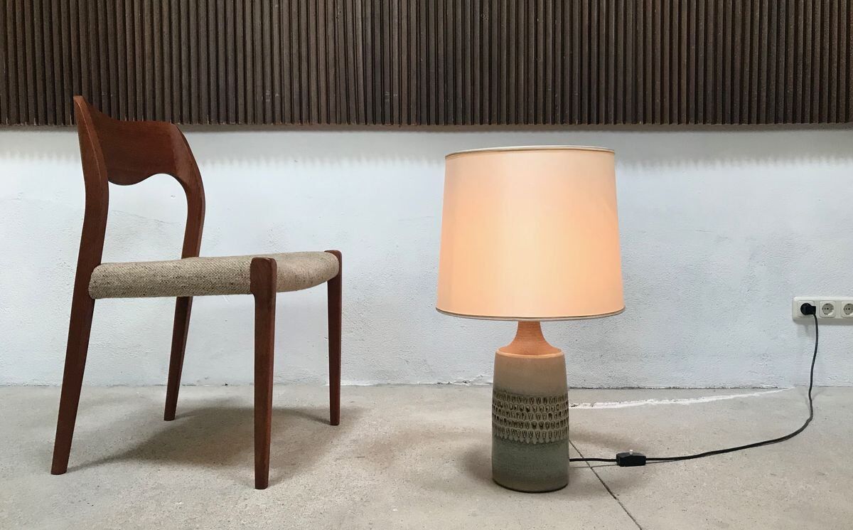 Ceramic Table Lamp from Søholm Stoneware, 1960s