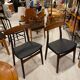 Paire de chaise Henning Kjaernulf pour Bruno Hansen, Danemark, 1960