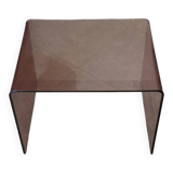 Designer furniture - side table - sofa end - bedside table by Michel Dumas - 1970 - vintage period