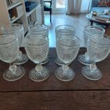 8 verres à pied
