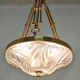 Art Deco style basin chandelier circa 1950