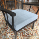 Fauteuil éventail Baumann noir