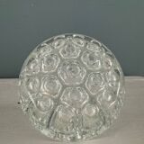 Old molded glass flower picker, 19 holes