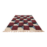 Handwoven natural wool rug, size 200/300 cm.