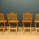 Folding Scandinavian chairs