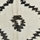 7x10 Neutral White Modern Super Soft Moroccan Rug, 216x294Cm