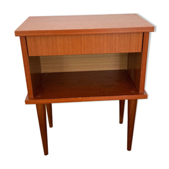 Bedside table compass legs