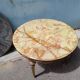Table basse Louis XVI en laiton