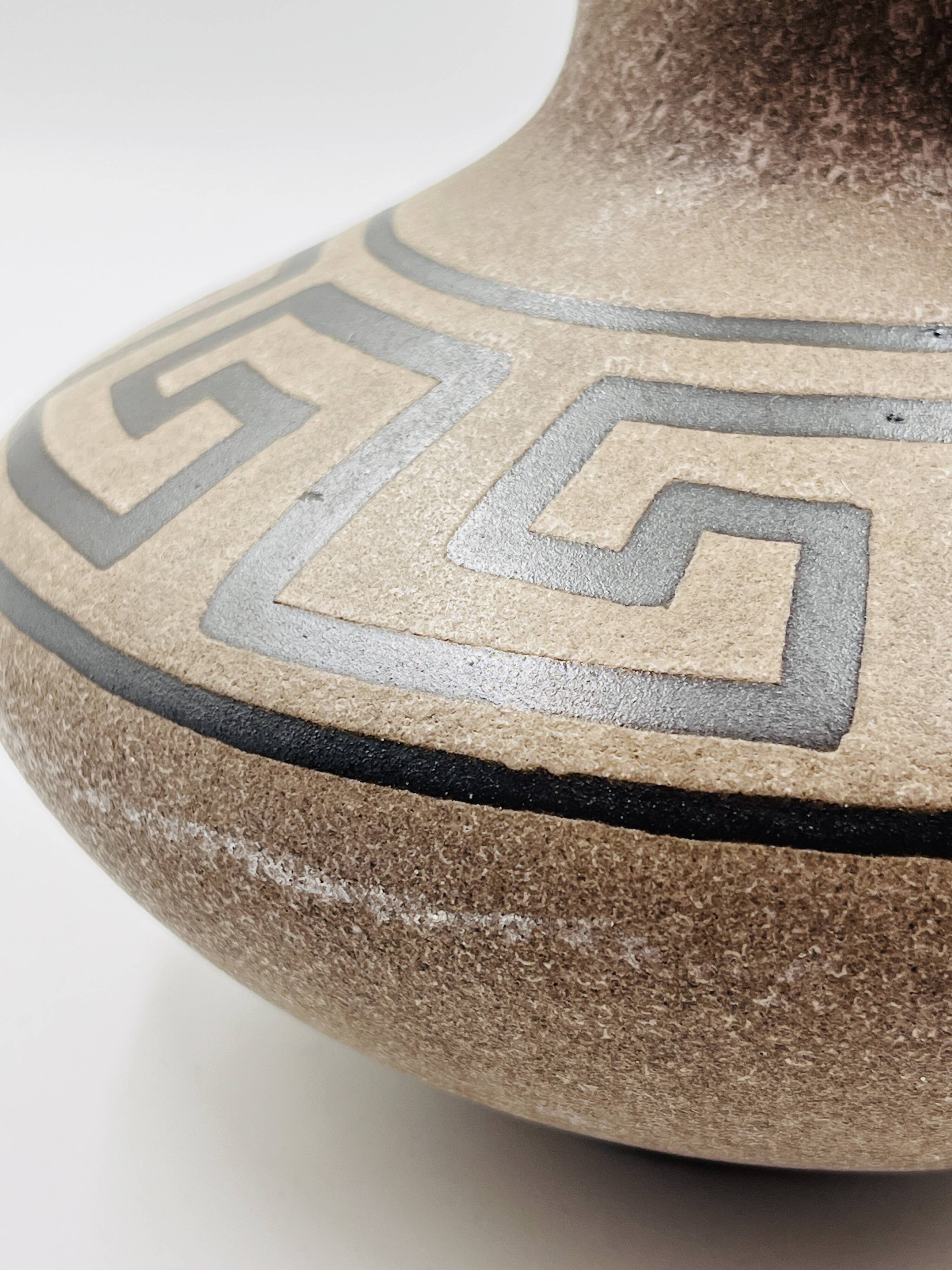 Vase from West Germany with Greek decoration