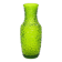 Postmodernist vase, green pressed glass, HSG Prądniczanka, Poland, 1970s