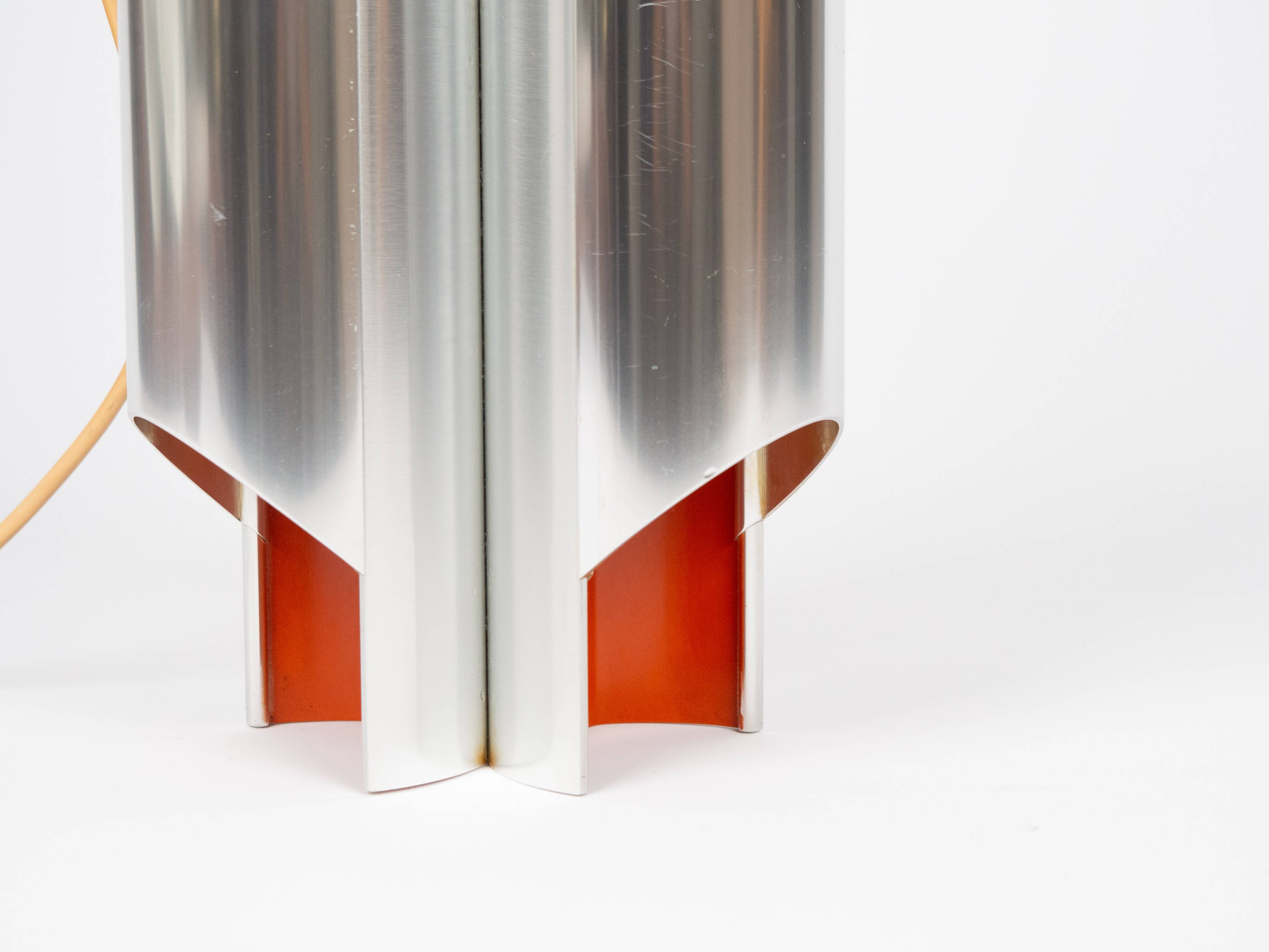 Lampe suspendue vintage danoise Pantre par Bent Karlby, Lyfa, années 1970