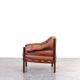 Mid-Century Oak & Leather Armchair by Arne Norell for Coja, 1960s.