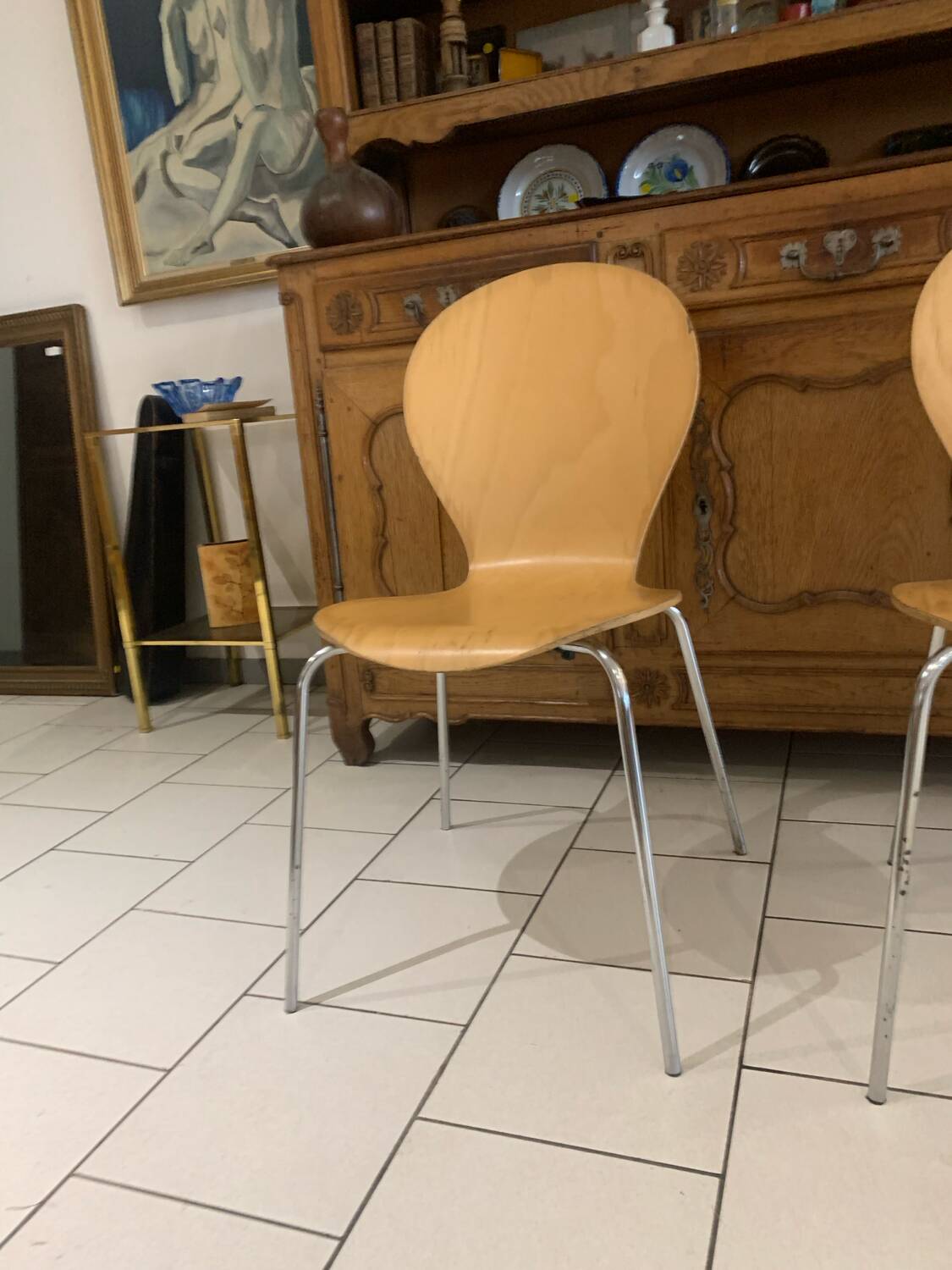 4 vintage chairs